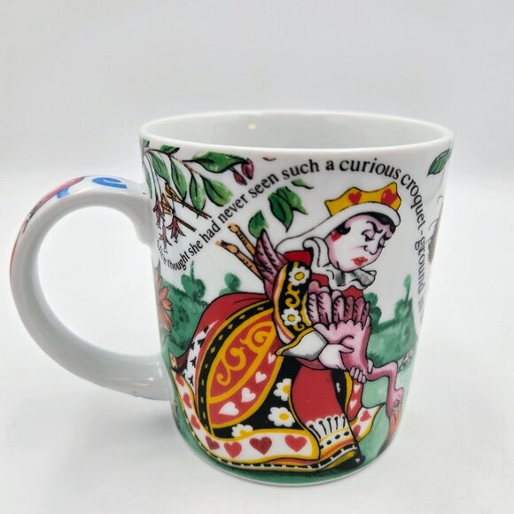 Alice In Wonderland Café By Paul Cardew Porcelain Coffee Tea Mug Cup England - Picture 4 of 16